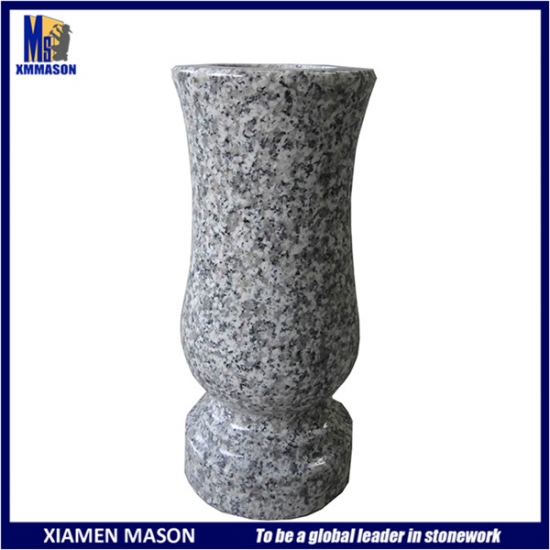Light Gray Stone Vases
