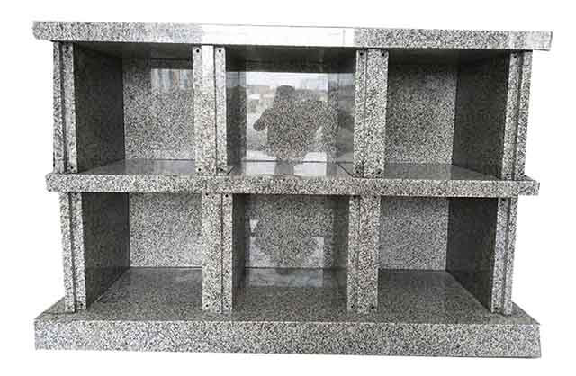 Natural Stone G603 Gray Granite Columbarium