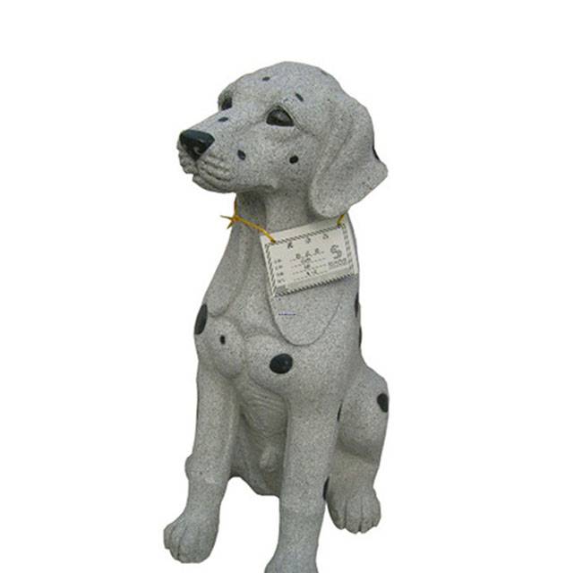  Granite Dog Statue