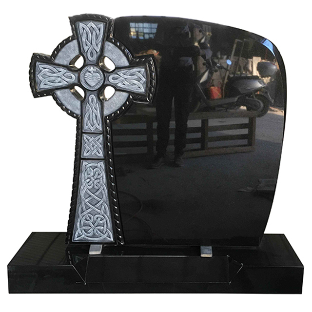 Celtic Cross Shape Headstone Made in China