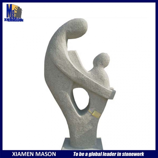 Marble Mother And Baby Sculptures
