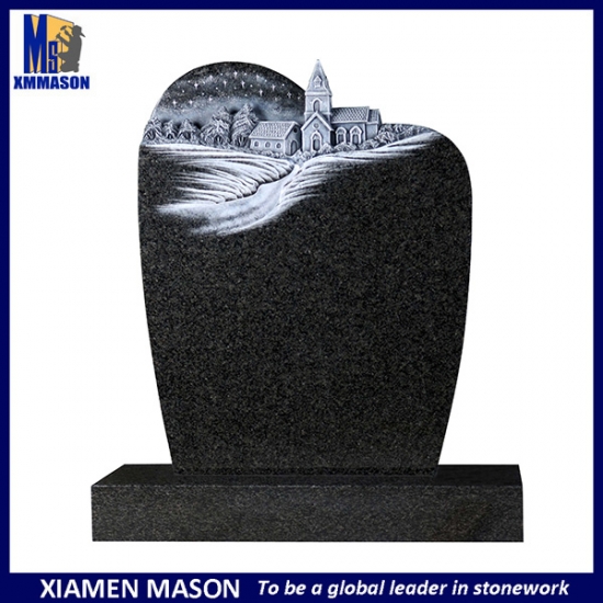 Laser Engraved Granite Headstone UK