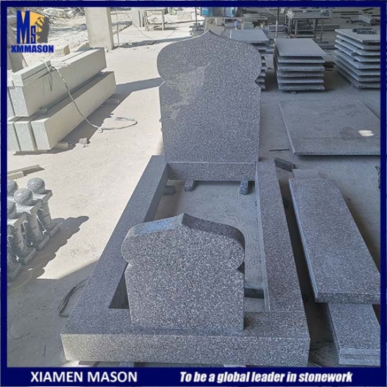 Factory Sell Chinese Granite Moslem Gravestone