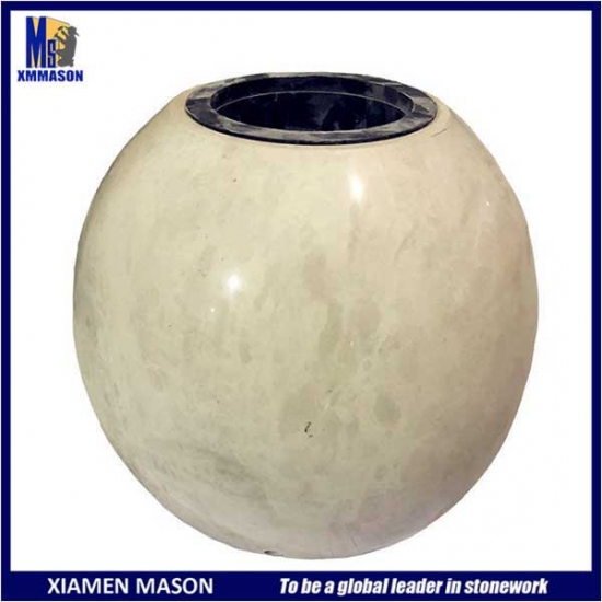 Ball Shape Cemetery Vase