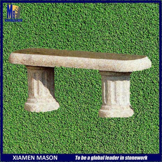 Simple Design Modern Marble Stone Chairs for Park