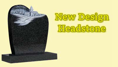 New Design Upright Headstone